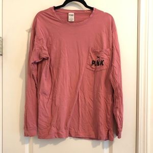 Mauve Pink Victoria Secret Long Sleeve